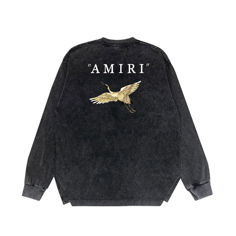 Amiri Long-Sleeve Shirt Vintage Long Sleeve T-shirt