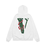 Vlone Hoodie Autumn and Winter Viper Big V Letter
