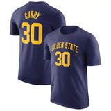 NBA T-Shirts NBAT Shirt Warriors Curry Thomson Green Basketball Jacket Short Sleeve