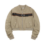 Women Jacket Casual Autumn Pleating Long Sleeve Jacket