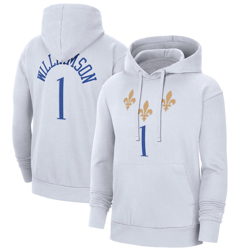 NBA Hoodie NBA Pelican Zion Fat Tiger Basketball Suit Hoodie Casual Sports Sweater