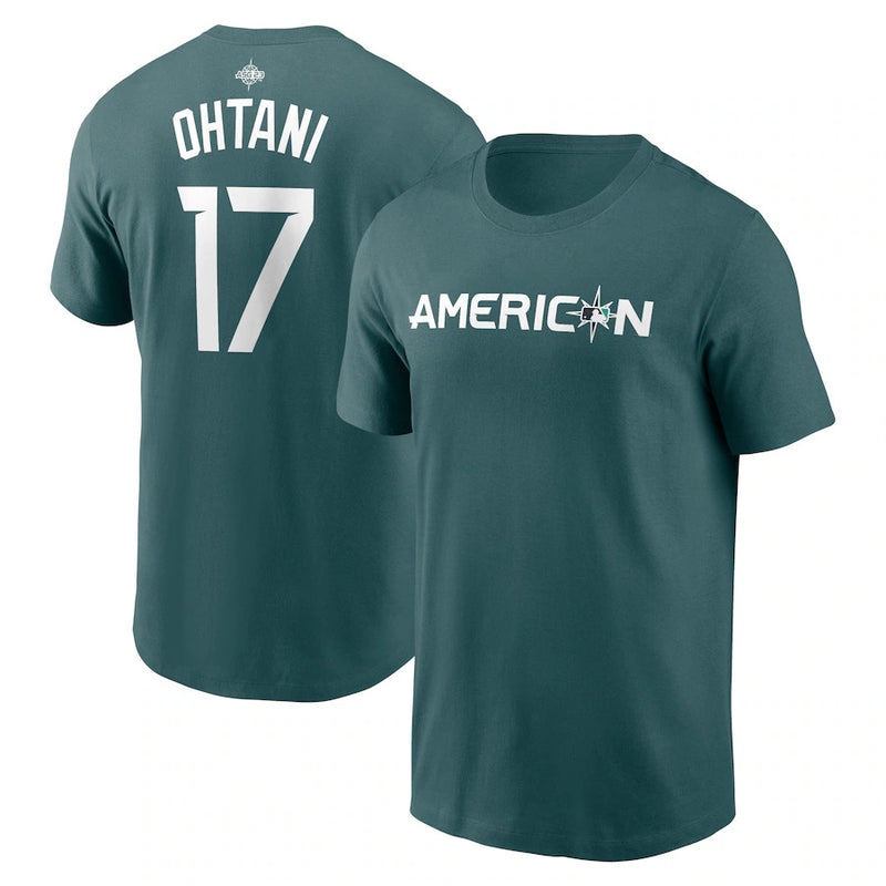 MLB T-Shirts MLB Otani Xianghei T-Shirt Baseball Shirt T-Shirt Short Sleeve