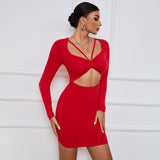 Women Dress Spring/Summer Party Tight Skirt Hollow Y2g Dress