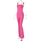 Women Jumpsuit Winter Sexy Backless Jumpsuit
