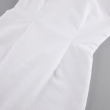 Women Dress Shirt Dress Women's Autumn and Winter Tight Long Sleeve Dress