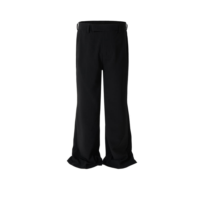 MIJKO Mens Vintage Pants Unisex Bootcut Casual Trousers