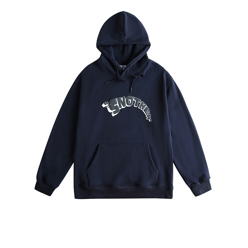 Unisex Winter Cotton Coat Retro Loose Velvet Hoodie