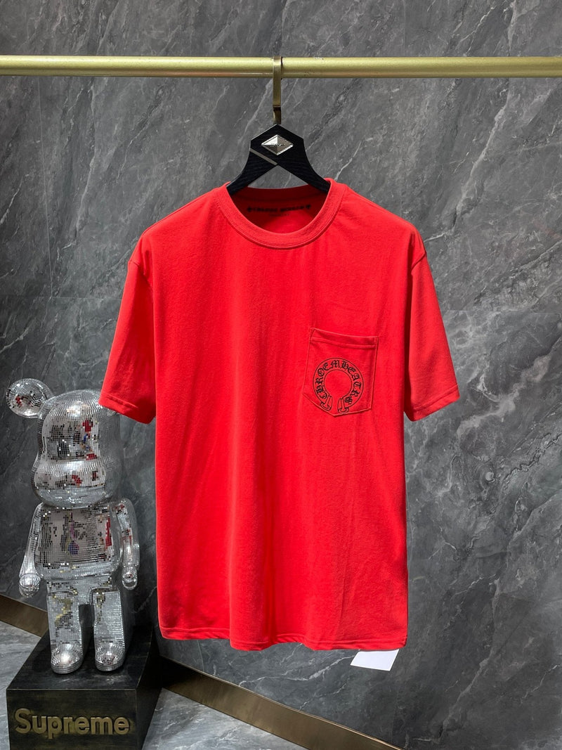 CHH Chrome Hearts T Shirts Mouth Short Sleeve T-shirt Men and Women