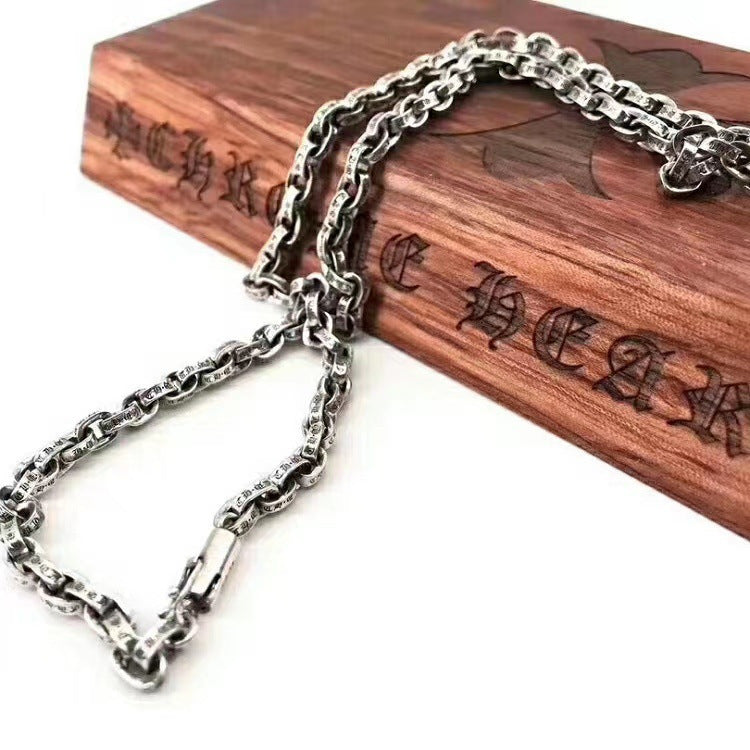 Chrome Hearts Necklace Vintage Men's and Women's Thickened Necklace
