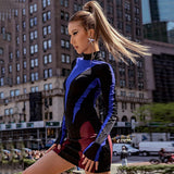 Women Dresses Winter Slim Fit round Neck Long Sleeves Sheath Dress