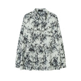 Unisex Vintage Shirt Thin Long Sleeve Shirt Jacket