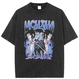 Printed Street Retro T-Shirt, Crew Neck Short Sleeve T-Shirt Men