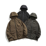 Unisex Shirts Fall Shell Jacket