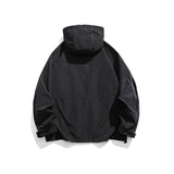 Unisex Jacket Shell Jacket Loose Hooded Coat Men's and Women's Four-Bag Mechanical Style Jacket