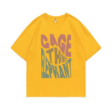 Limited Cage The Elephant Pritn Tshirt Short Sleeve Men