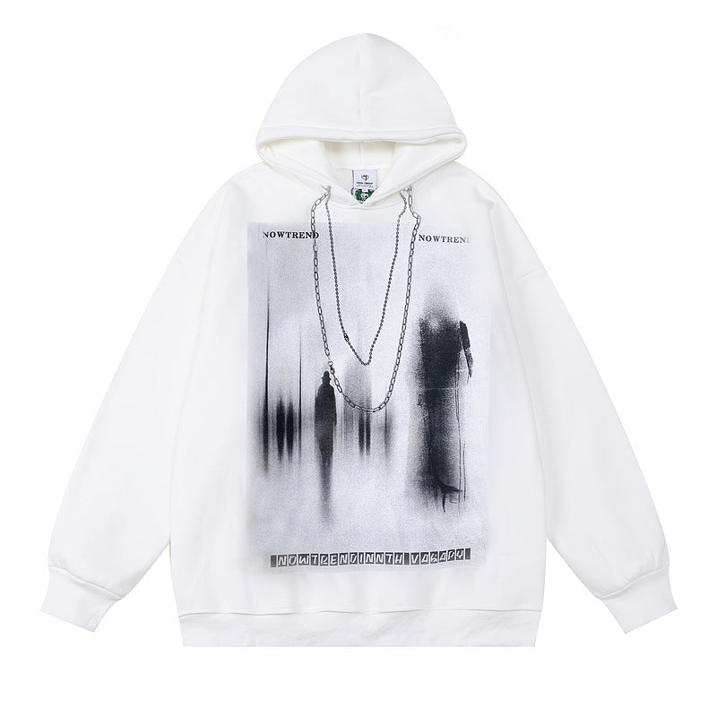 Men Hoodie Hip Hop Casual Loose Men's and Women's Hoodie