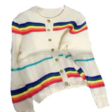 Women Knitwear Autumn and Winter Sweater Female Loose Knitted Cardigan