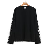 Vetements Sweater Autumn Reflective Letters Loose Long Sleeve Sweatershirt