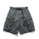 Men Shorts Multi-Pocket Workwear Shorts Functional Casual Pants