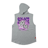 Men Vest Summer Hip Hop Vest Retro Sleeveless T-shirt