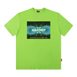 Men T Shirt Hip Hop Print Short Sleeve T-shirt Loose Couple Casual T-shirt