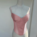 Women Tops Summer Slim Fit Sexy V-neck Strap Top