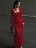 Women Dresse Sexy Sexy Cutout Backless Dress