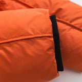 Unisex Winter Cotton Coat Three-Dimensional Pocket Decoration Stand-up Collar down Jacket