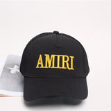 Amiri Hat AMIRI Fashion Baseball Cap, Embroidered Cap, Casual Versatile