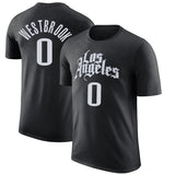 NBA T-Shirts Harden Westbrook Jersey T-Shirt Basketball Short Sleeve T-Shirt