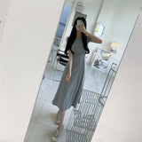 Women's Dresses Short Sleeve round Neck Dress Long Dress