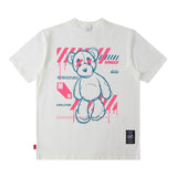 Men T Shirt Bear Oversize Couple Short Sleeve T-shirt