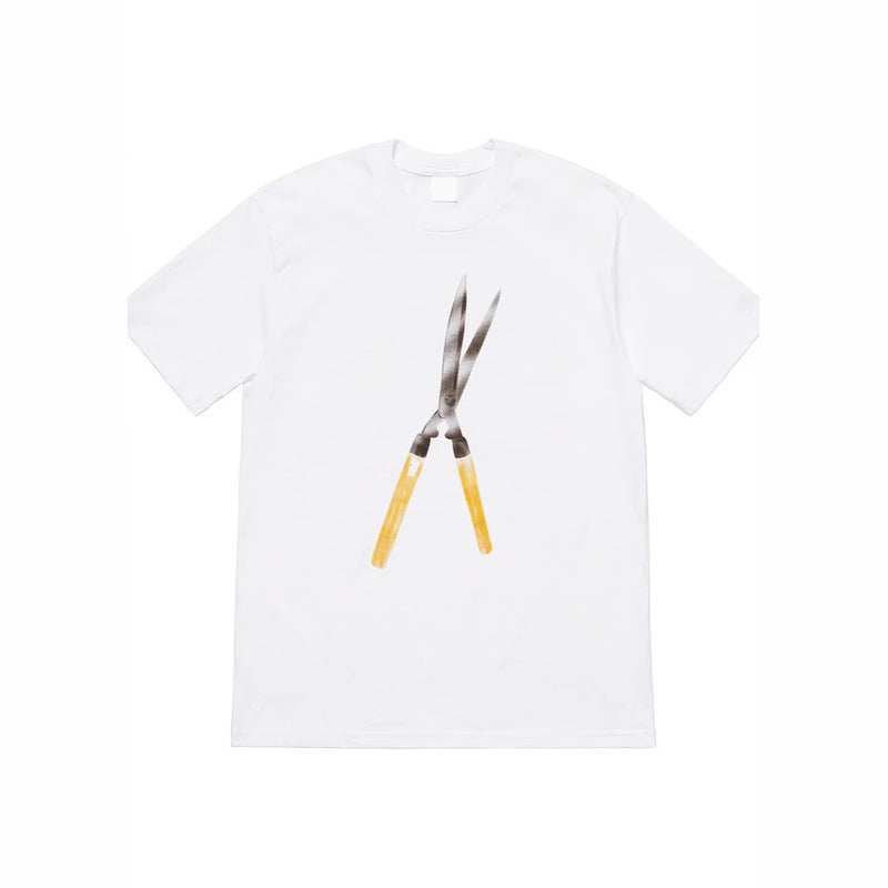 Men T-shirts 19SS Shears Tee Large Scissors Pliers Printed Pattern, Crew Neck Short Sleeve T-Shirt