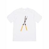 Men T-shirts 19SS Shears Tee Large Scissors Pliers Printed Pattern, Crew Neck Short Sleeve T-Shirt