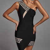 Women Evening Dress Sexy Bandage One-Piece Dress