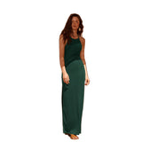 Women Dress Spring and Summer Sexy Backless Hip Skirt Sling Dress
