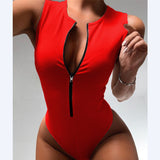 Women Jumpsuit Summer Cool Sexy Sleeveless Sleeveless Leotard