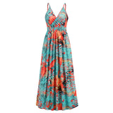 Women Date Dress Summer Bohemian Strap Dress