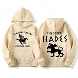 Custom Camp Half Blood 2-Sided Hoodies Percy Jackson Print