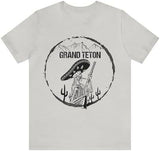 Grand Teton Shirt, Grand Teton National Park Skull Skeleton