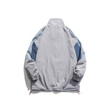 Unisex Shirts Fall Color-Blocking Jacket