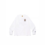 Men T-shirts Puppy drag racing print loose casual bottoming shirt T-shirt