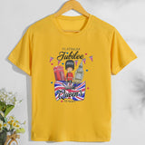 Inspired by Queen's Platinum Jubilee 2022 Elizabeth 70 Years T-shirt Short Sleeve T-shirt plus Size Loose Summer
