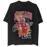 NBA T-Shirts Warren Lotas Joint NBA Short Sleeve Sports Loose