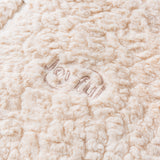 Unisex Winter Cotton Coat Plush Hooded Cotton-Padded Neutral Embroidered Letter Cotton-Padded Jacket