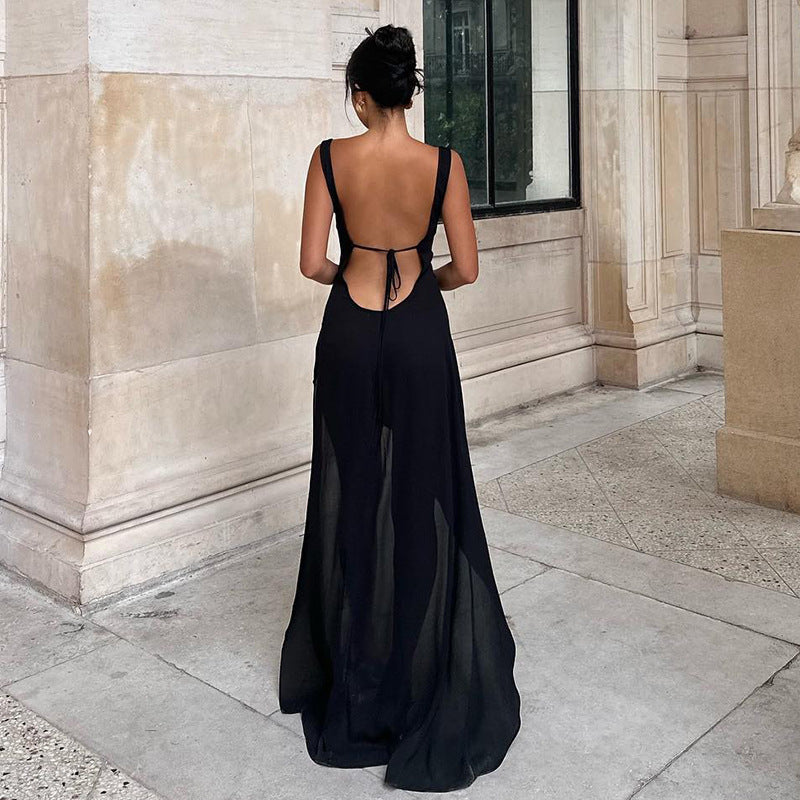 Women Dresses Sexy Backless Dress