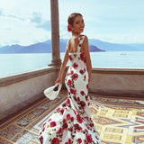 Women Dresses Summer Slim-Fit Sheath Dress Holiday Vest Dress