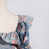 Women Dresses Spring Backless Long Dress Women's Clothing (Qymy0409)