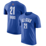 NBA T-Shirts NBA All-Star T-Shirts Short Sleeves Basketball Sports