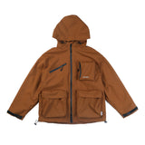 Men Jacket Coat Shell Jacket Men's Winter Loose Clothes Cap Coat